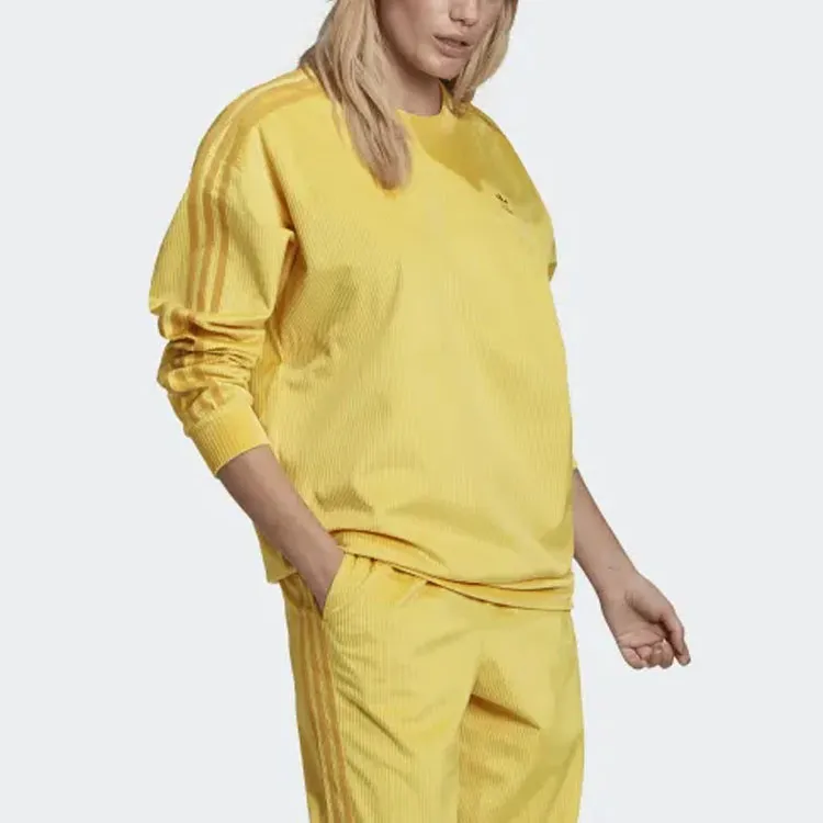 Adidas Originals Sweatshirt Women's Yellow-3