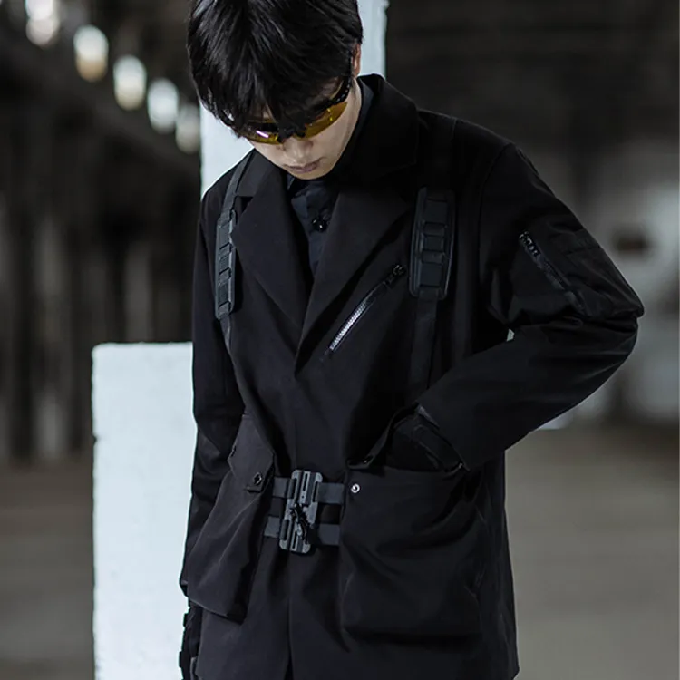 ENSHADOWER Business Suits Men Black-3