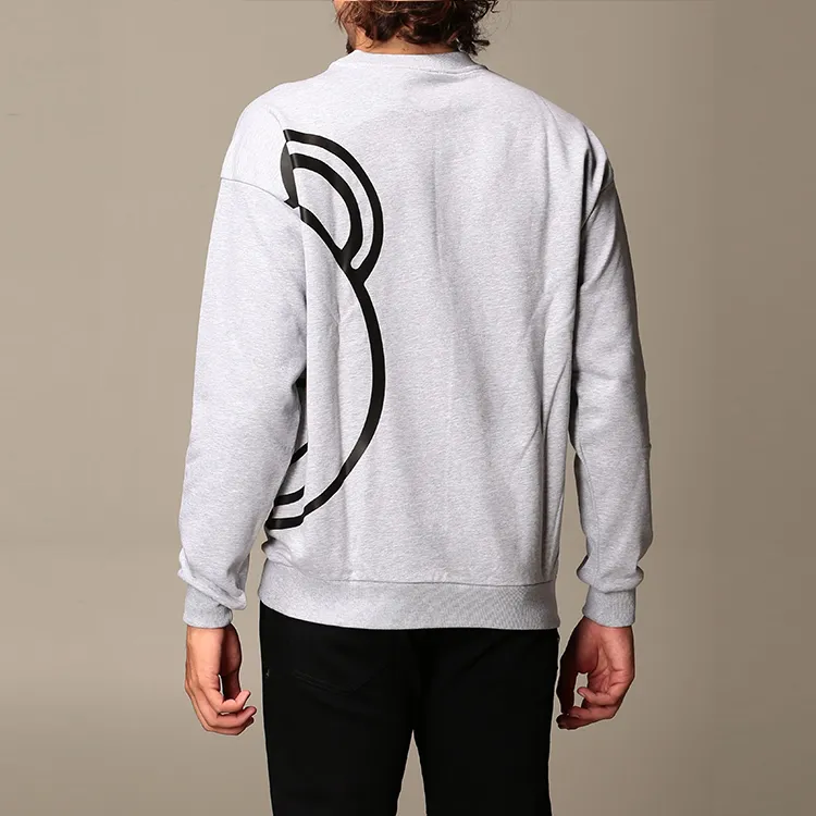 MOSCHINO Sweatshirts Men Gray-1