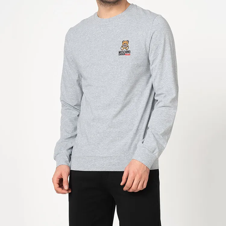 MOSCHINO T Shirts Men Gray-3