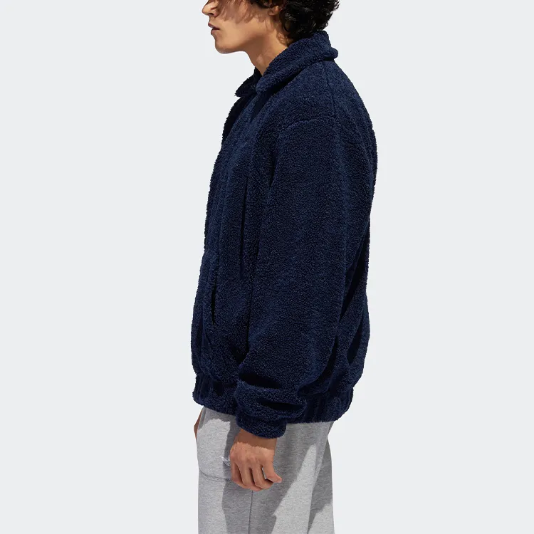 Adidas Originals Velvet Jackets Men College Navy-4
