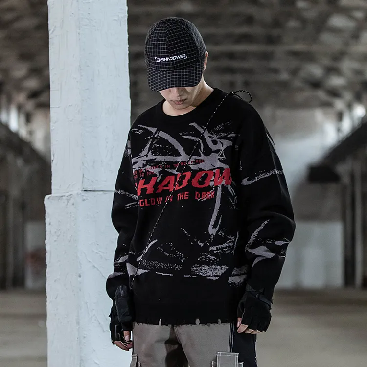ENSHADOWER Sweaters Men Black-2