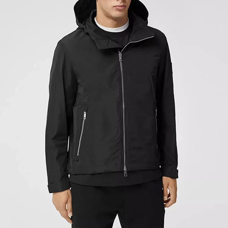 Burberry Packaway Hood Shape Memory Taffeta Jacket-4