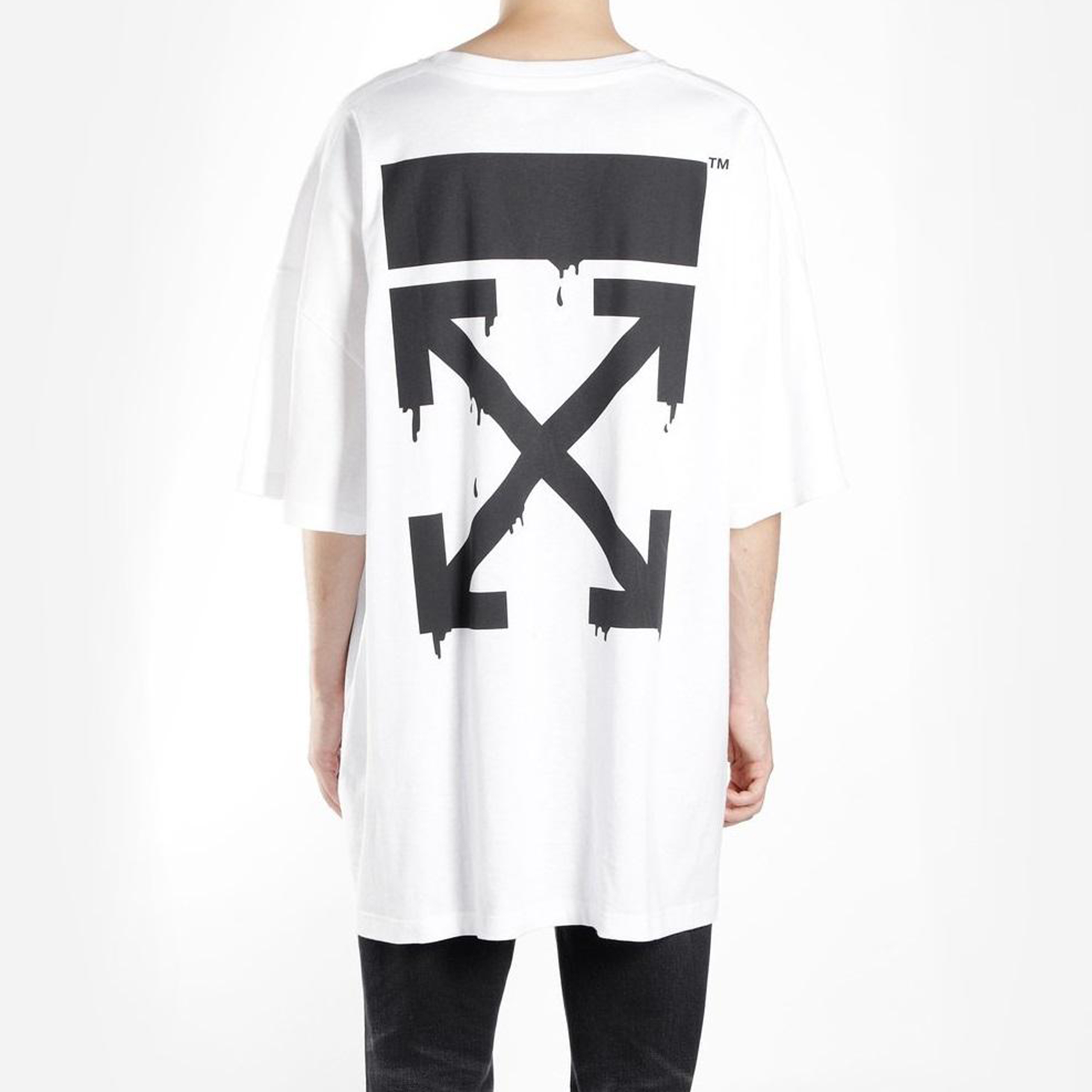 送料無料！OFF WHITE BART PEACE S/S T-SHIRT OFF-WHITE Bart Peace T-Shirt White Men's - SS19 - US