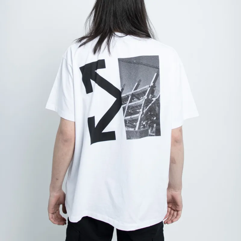 OFF WHITE Splitted Arrows Over T Shirt 'White'-4