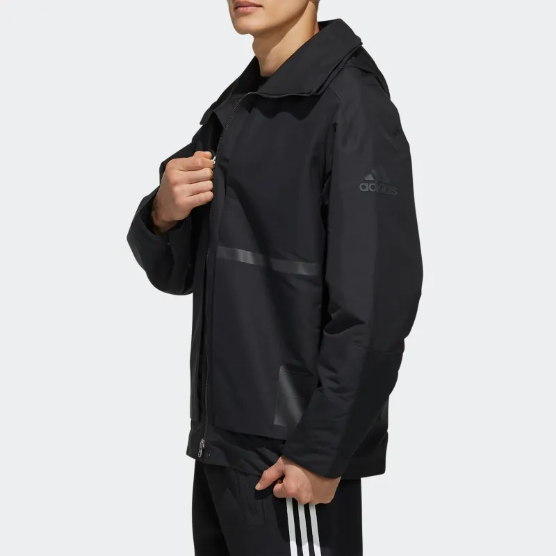 Adidas Jackets Men Black-4