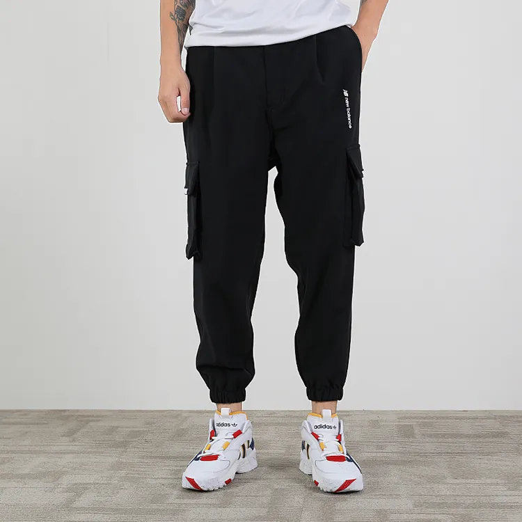 New Balance Sports Pants Men Black-2