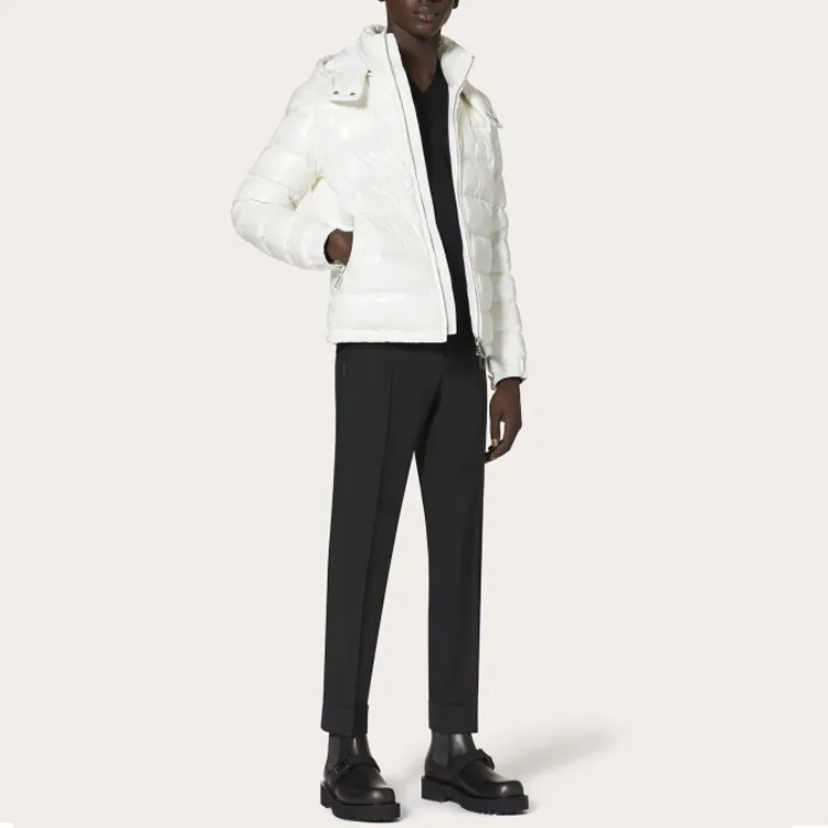 Valentino Down Jackets Men White-3