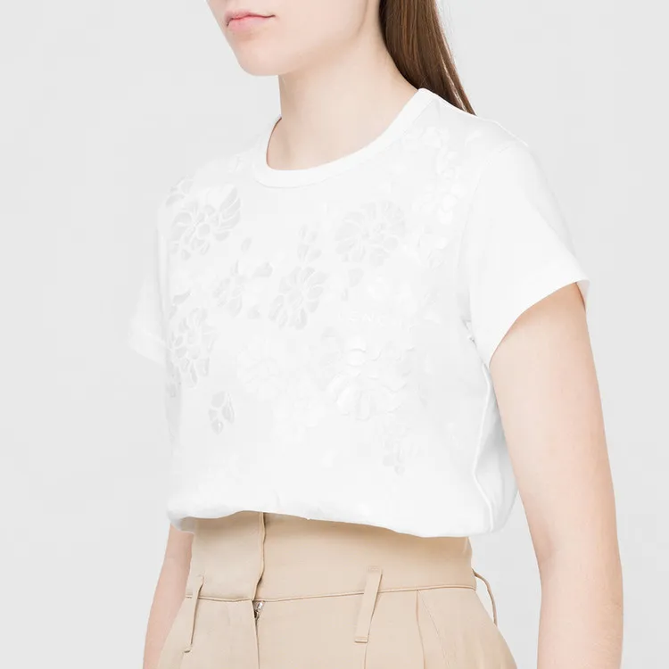 Givenchy T Shirts Women's White-3