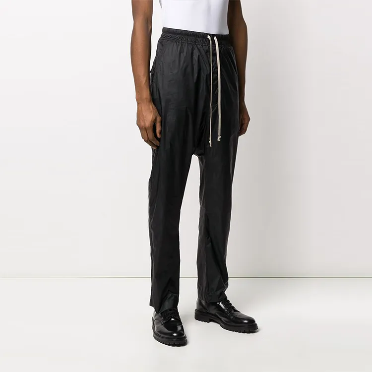 Rick Owens DRKSHDW Knitted Sports Pants Men's Black-1