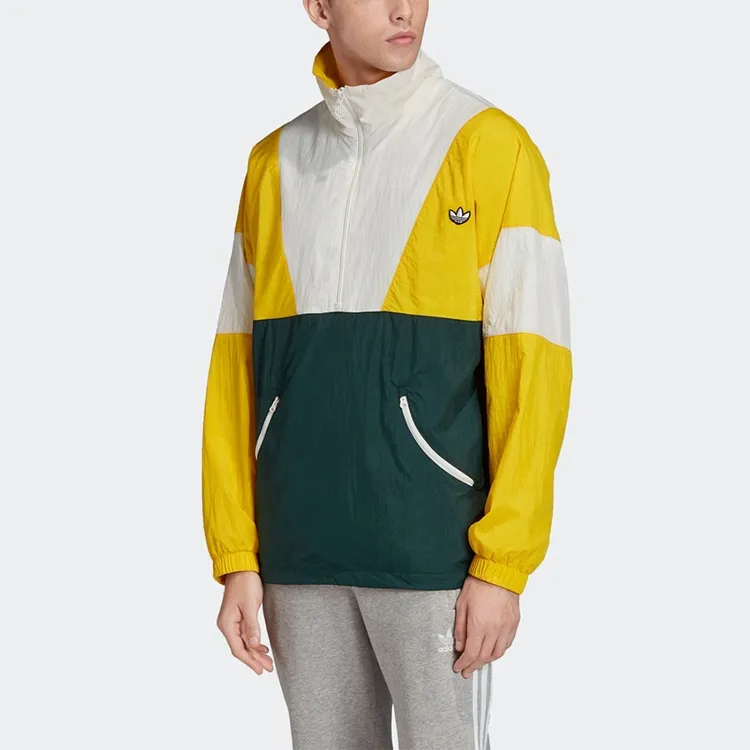 Adidas Originals TRACK TOP Jacket Men's Yellow-3