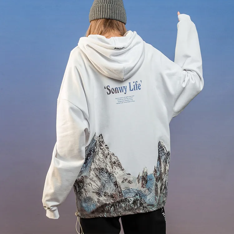 Athief Hooded Loose Fit Regular Sweatshirt Unisex-7