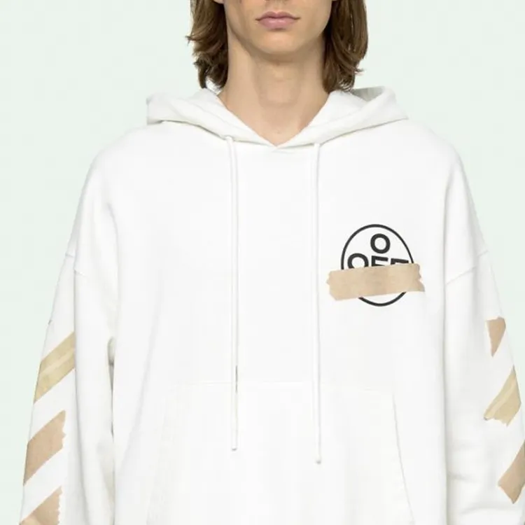 OFF WHITE Tape Arrows Over Hoodie-2