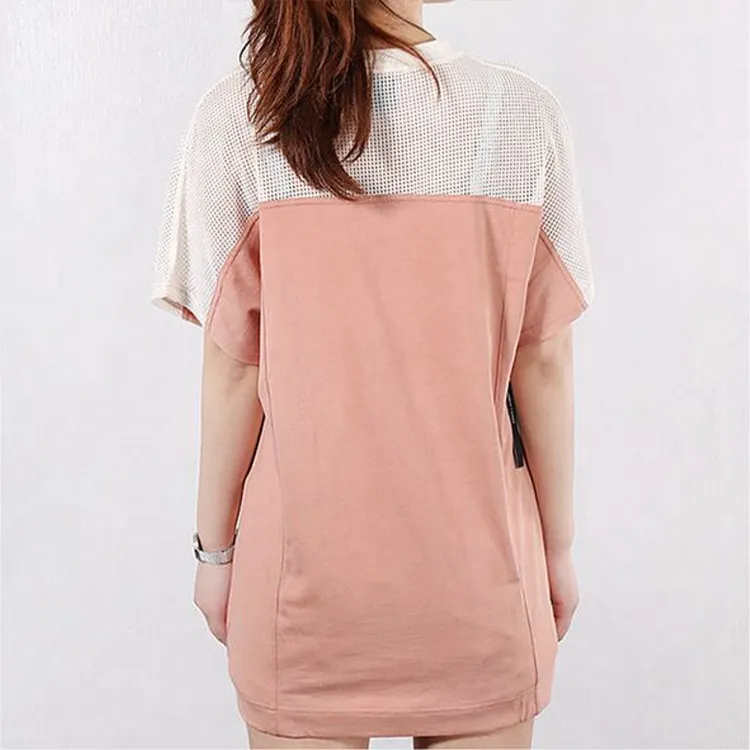 Nike Short Sleeved Dresses Women's Pink-3
