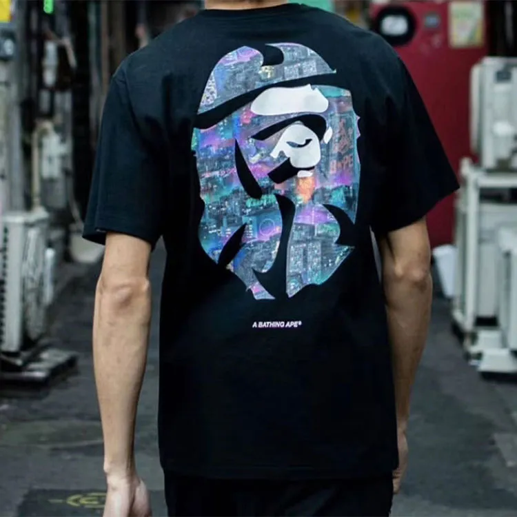 Bape Neon Tokyo Kanji Tee-3