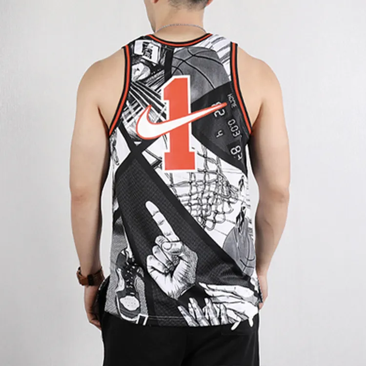 Nike Basketball Jerseys Men's Black-3