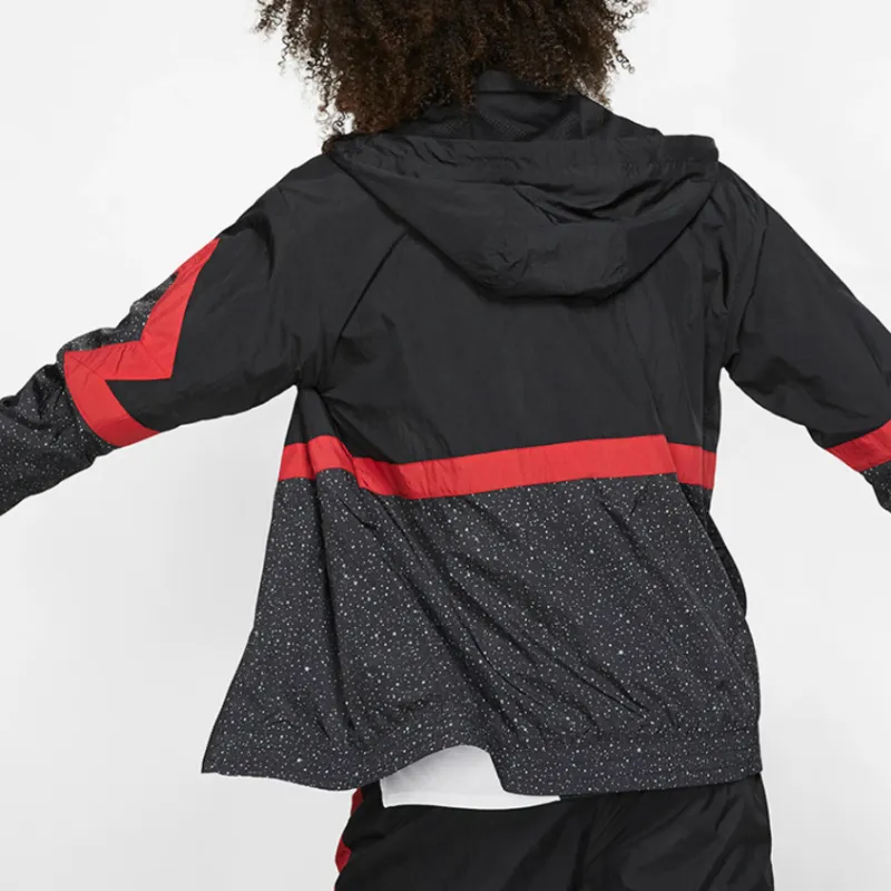 Jordan Jackets Men Black Red-2