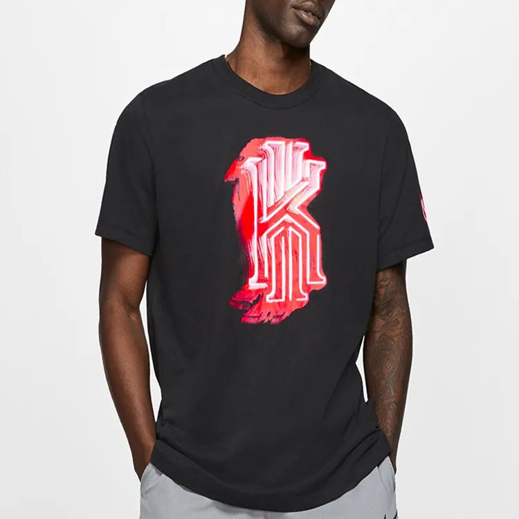 Nike T Shirts Men Black-2