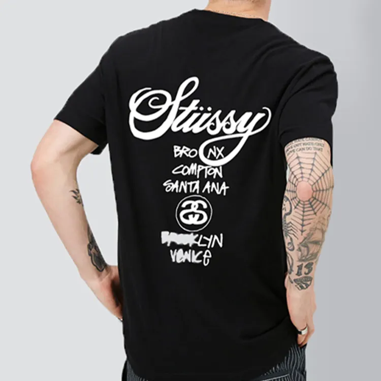 Stussy World Tour Tone Tee-3