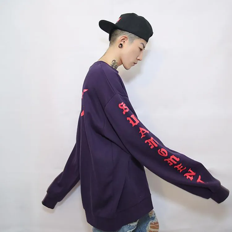 Suamoment Sweatshirt Unisex Purple-2