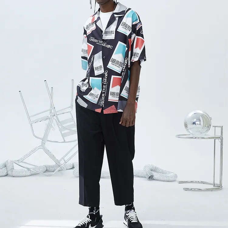 HARSH AND CRUEL Casual Pants Fall Unisex Black-3