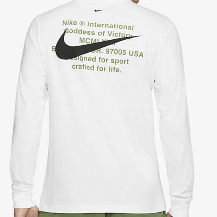 Nike T Shirt US Version Men's White-3