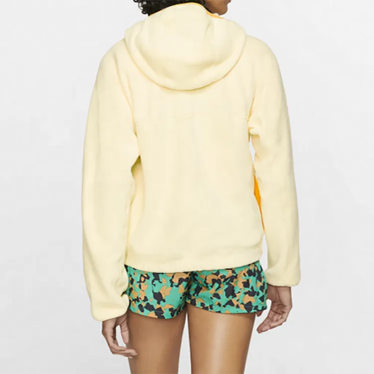 Nike Sweatshirt Women's Light Yellow-3