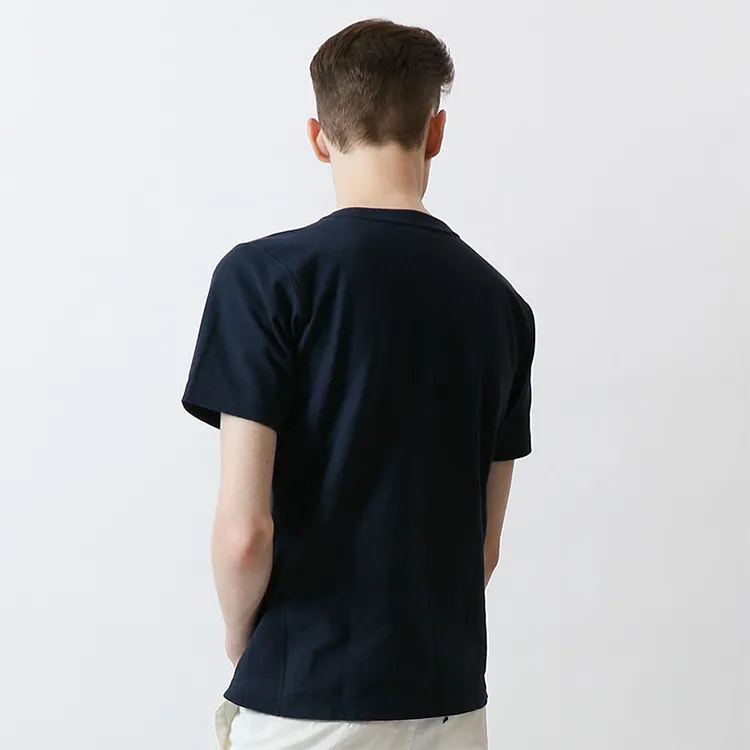 Champion T Shirt Japan Version Unisex Navy Blue-2