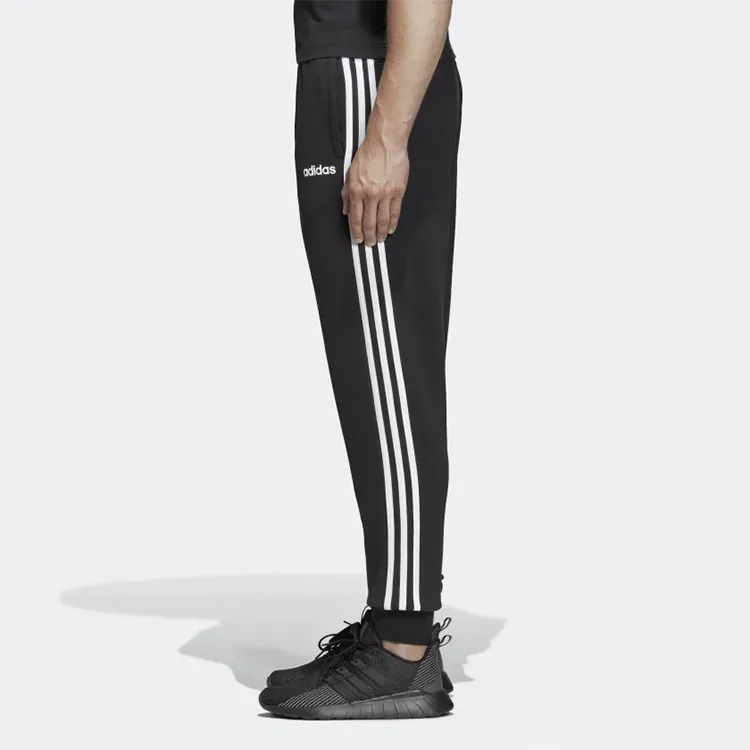 Adidas Knitted Sports Pants Men's Black-4