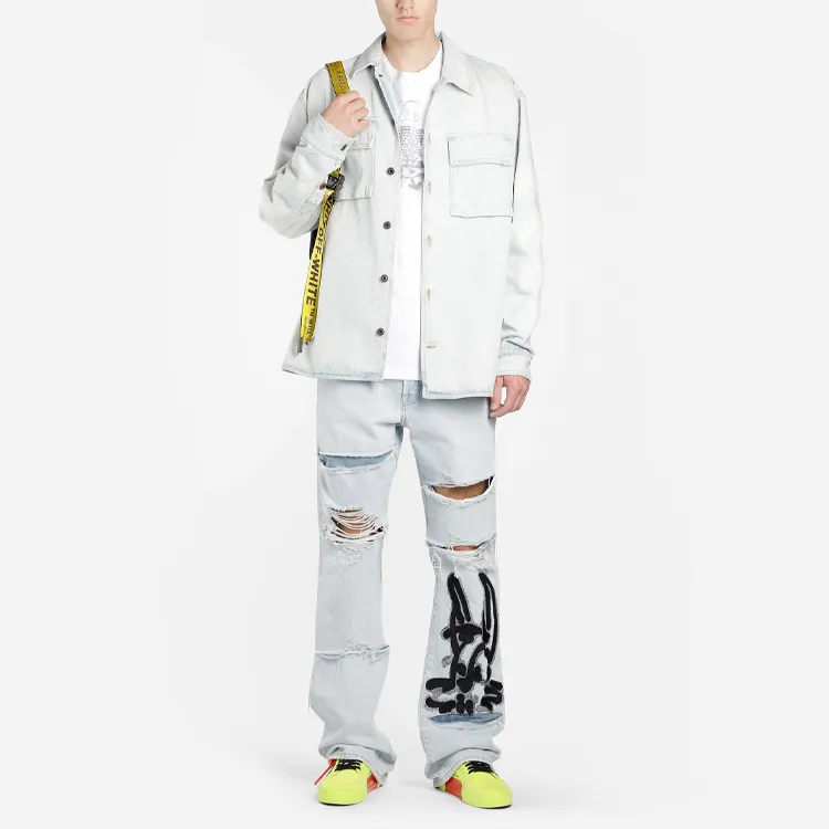 OFF WHITE SS20 T Shirt Regular Fit Men's White-2