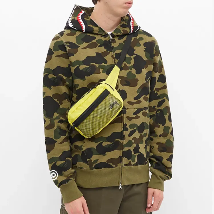Bape Sanrio Milo Hello Kitty Split Face 1st Camo Full Zip Hoodie-2
