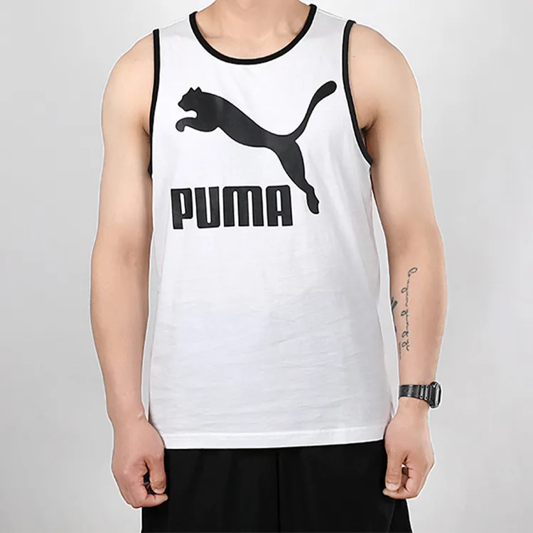 PUMA Basketball Jerseys Men's White-2