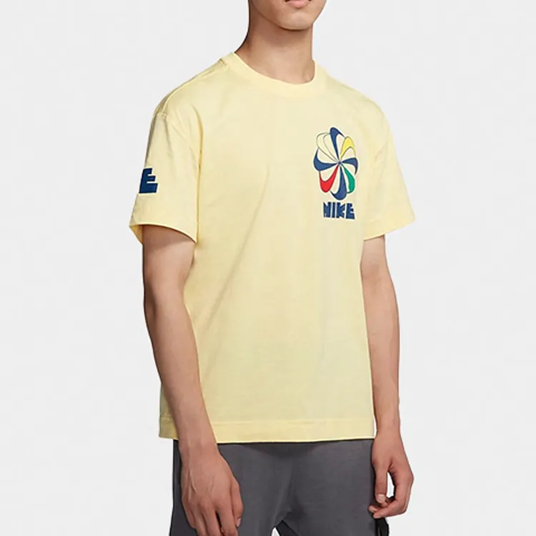 Nike T Shirt Men's Bicycle Yellow-2