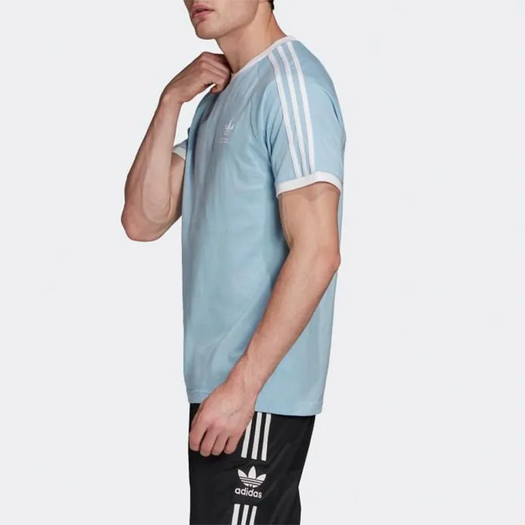 Adidas Originals T Shirt Men's Blue-4