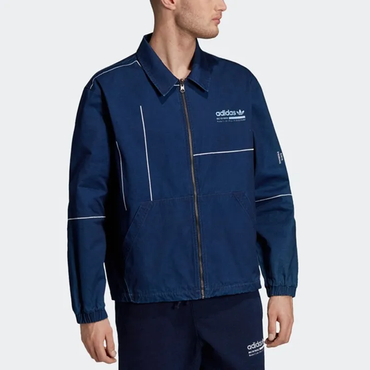 Adidas Originals Jacket Men's Blue-3