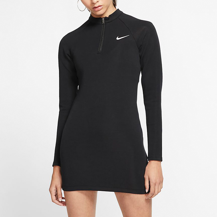 Nike Women's Sportswear Long-Sleeve Dress - POIZON