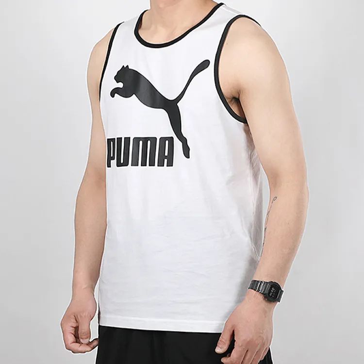 PUMA Basketball Jerseys Men's White-3