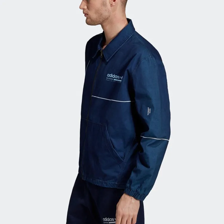 Adidas Originals Jacket Men's Blue-4