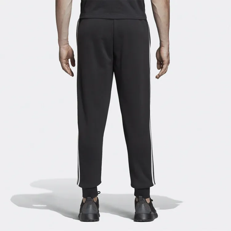 Adidas Knitted Sports Pants Men's Black-3