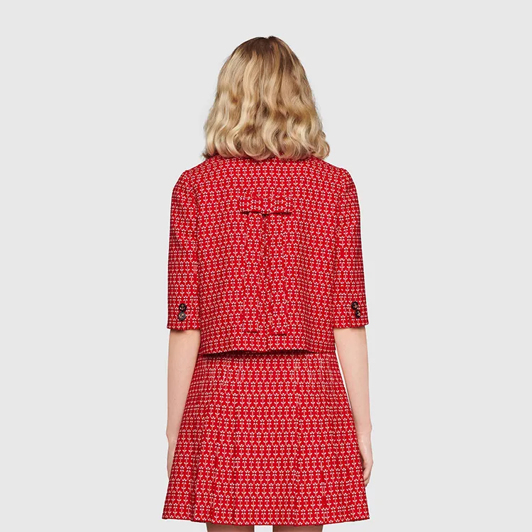 GUCCI Petit Daisy Jacquard Jacket-2