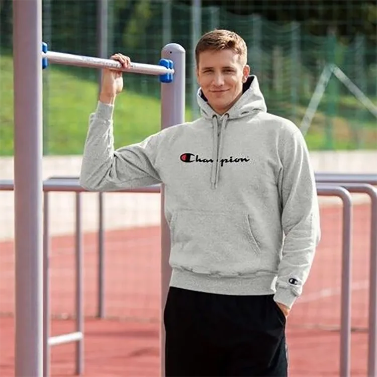 Champion Sweatshirt Unisex Light Gray-3
