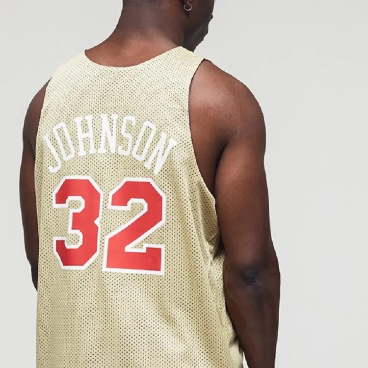 Mitchell Ness Basketball Jerseys Unisex Purple-5