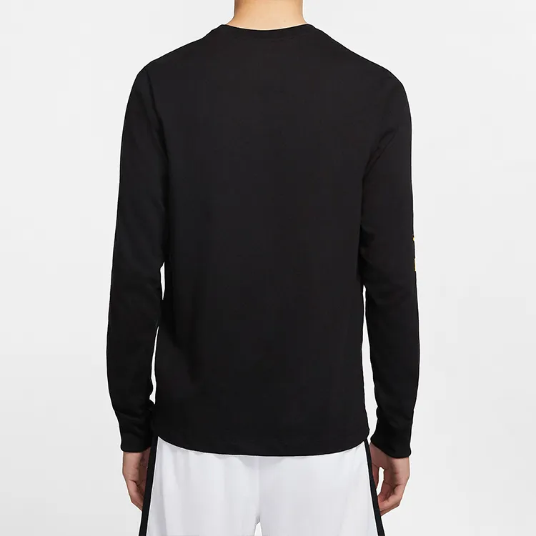 Nike T Shirts Men Black-4