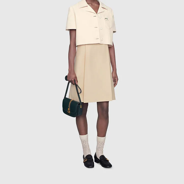 GUCCI Sleeveless Dresses Women's White-1
