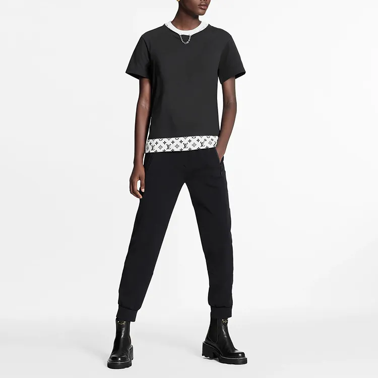 LOUIS VUITTON T Shirt Women's Dark Gray-1