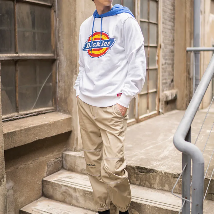 Dickies Sweatshirt Fall Unisex White-3