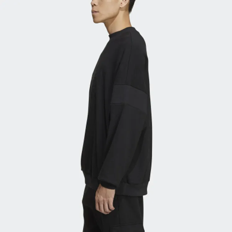 Adidas Originals Trefoil Sweatshirts Men Black-4
