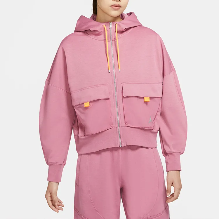 Jordan Sweatshirts Women's Light Berry Red-2