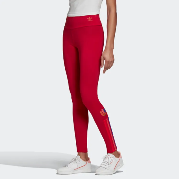 Adidas Originals ADICOLOR 3D Knitted Sports Pants Women's Light Scarlet-2
