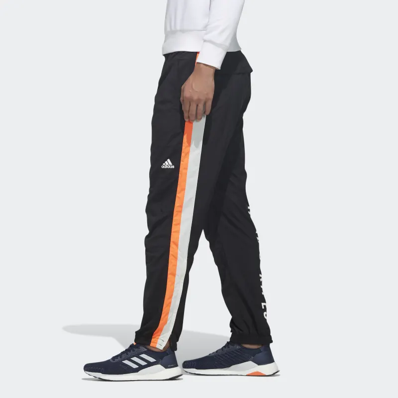 Adidas Knitted Sweatpants Men's Black-3